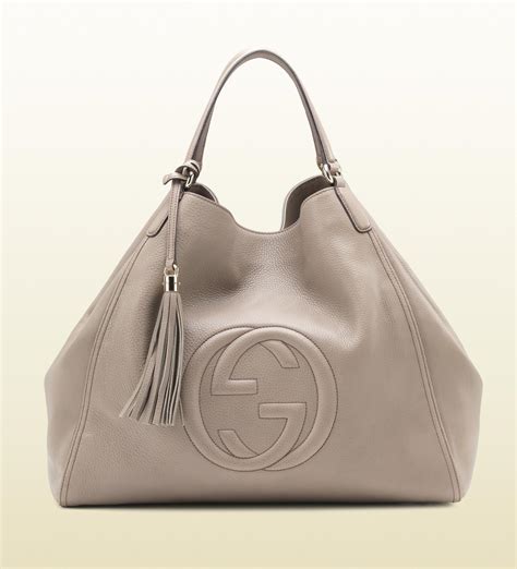 gucci tote grey